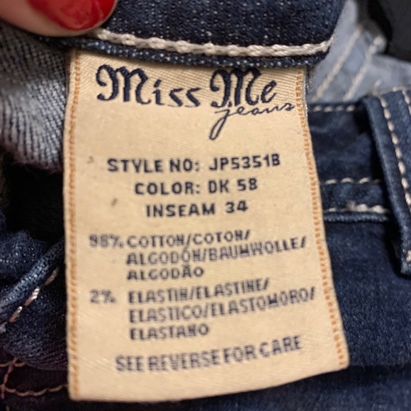 Miss me jeans size 31 - Picture 3 of 3